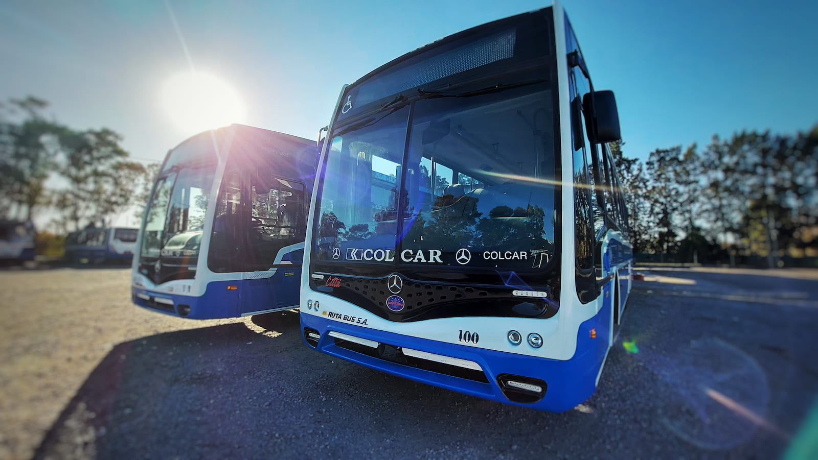 Interior del colectivo